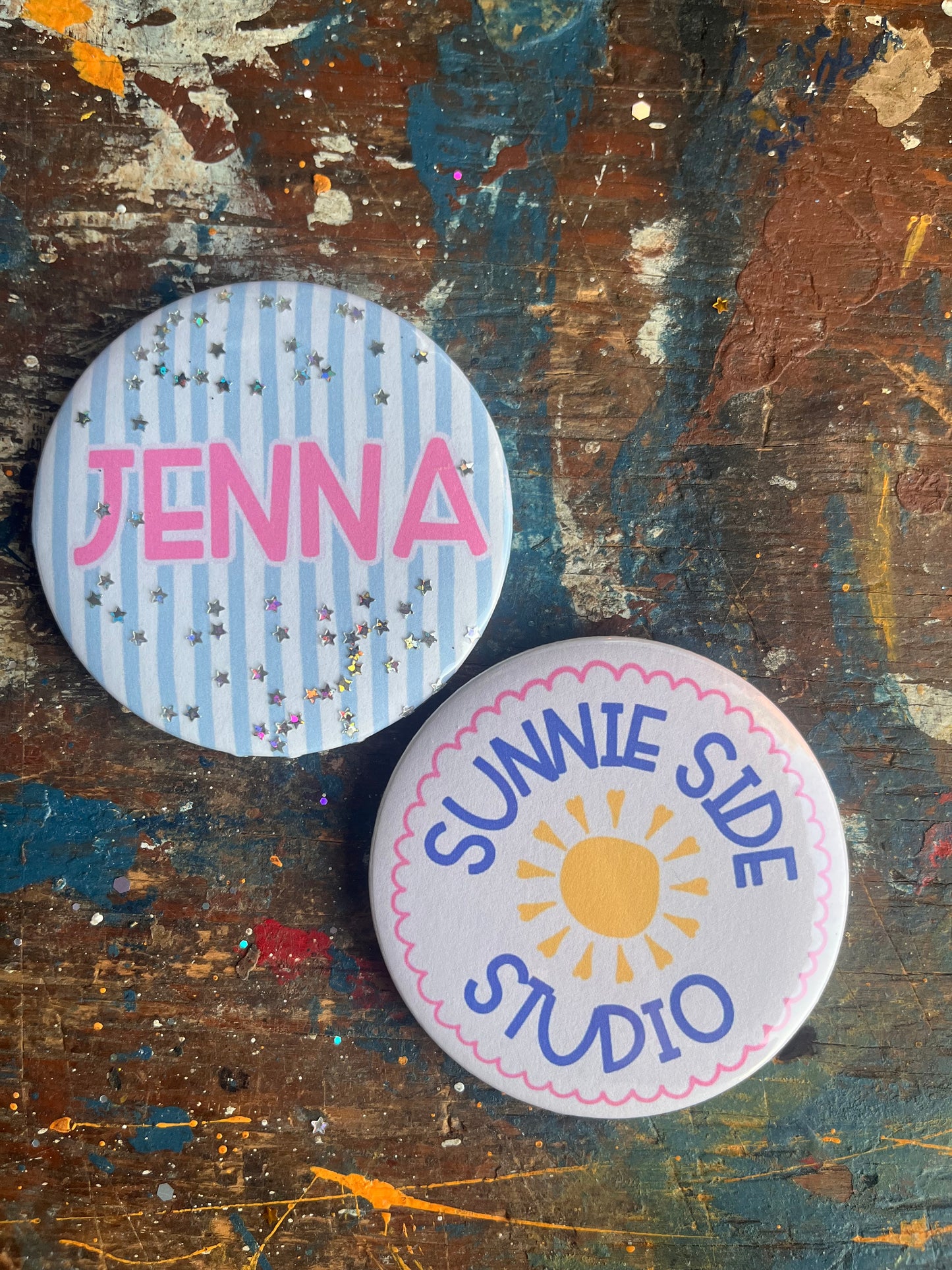 CUSTOM BUTTONS