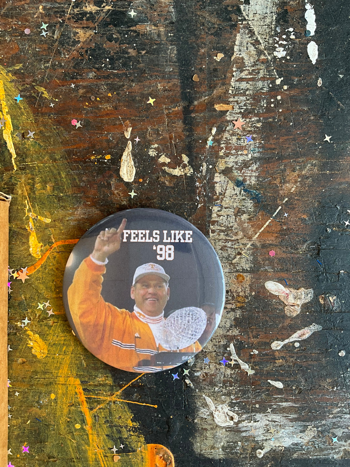 "FEELS LIKE '98" Phillip Fulmer button