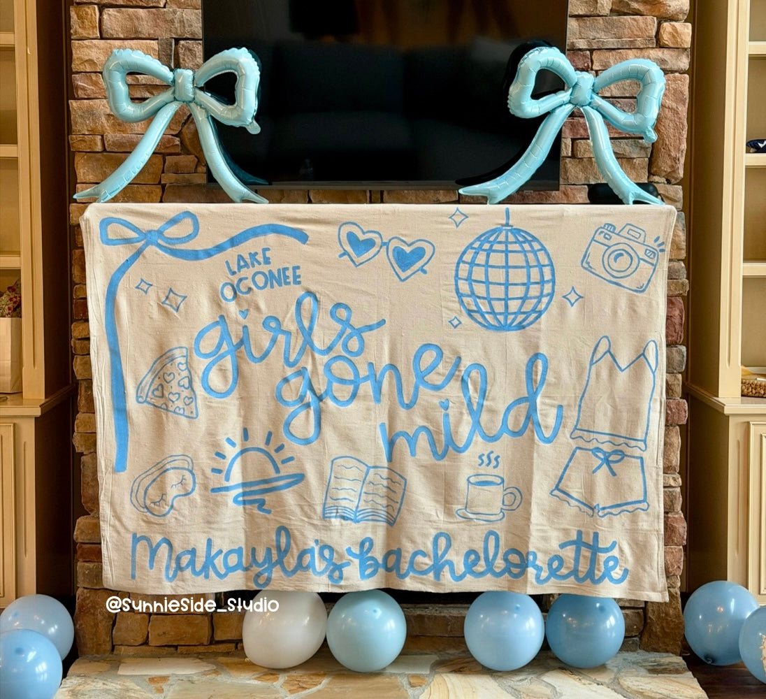 Custom Hand Painted Canvas Banner