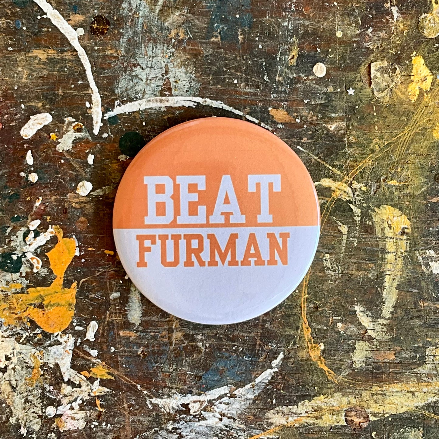 Beat Furman pin back button