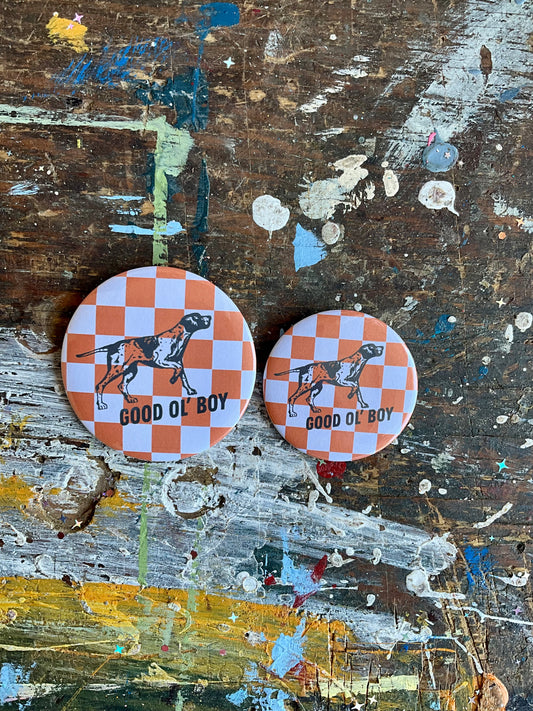 "GOOD OL' BOY" button