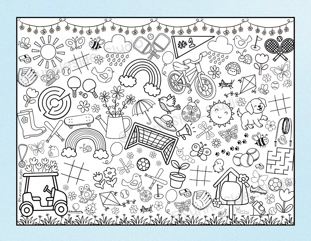 "Sports Fun" Busy Banner