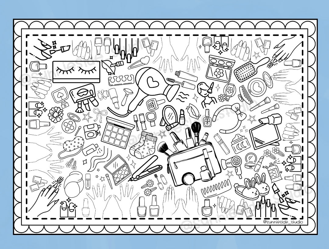 "Girls Night In" Busy Banner