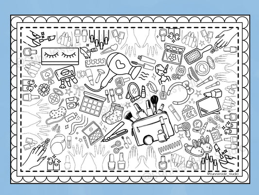 "Girls Night In" Busy Banner