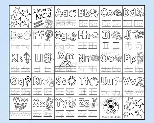 "ABCs & More" Busy Banner