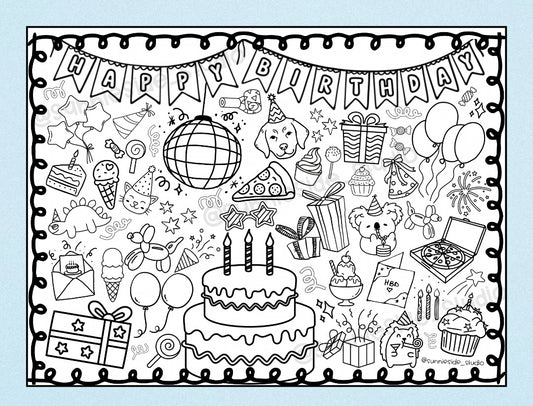 "Party Animals" Busy Banner