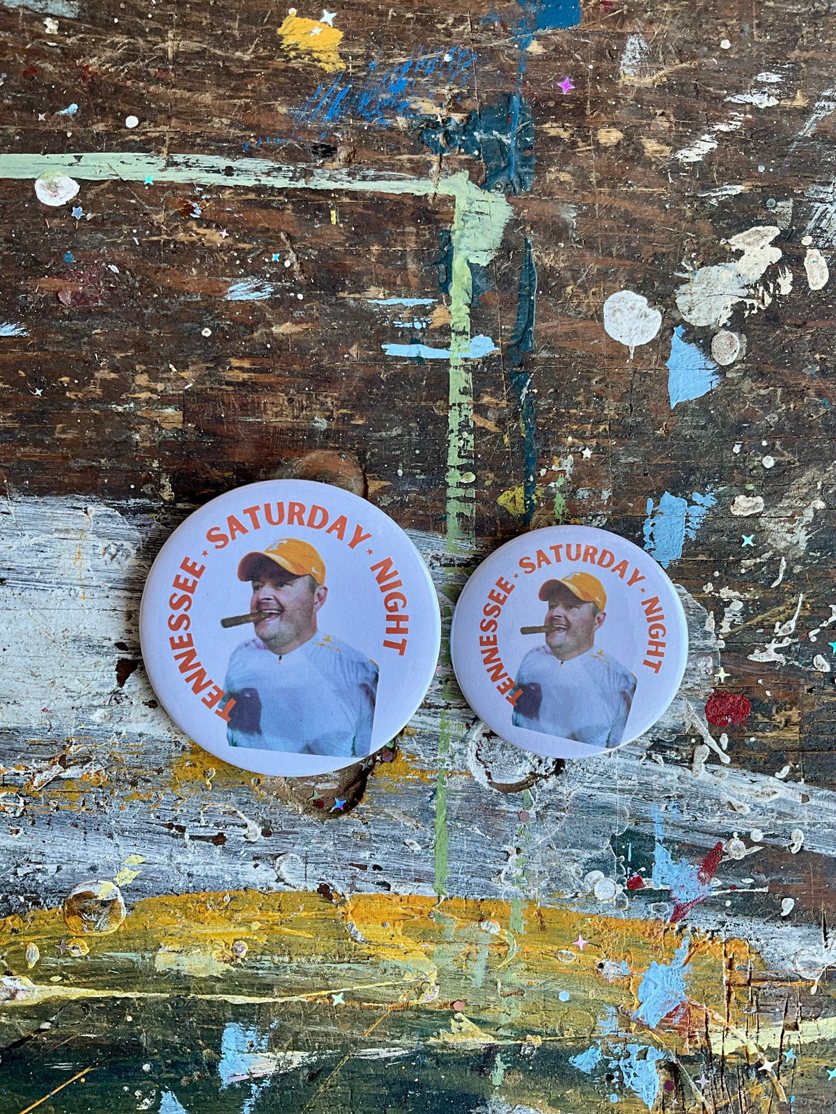 "Tennessee Saturday Night" cigar button