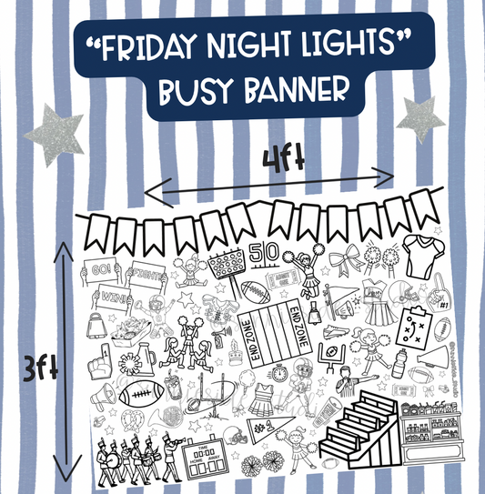 "Friday Night Lights" busy banner