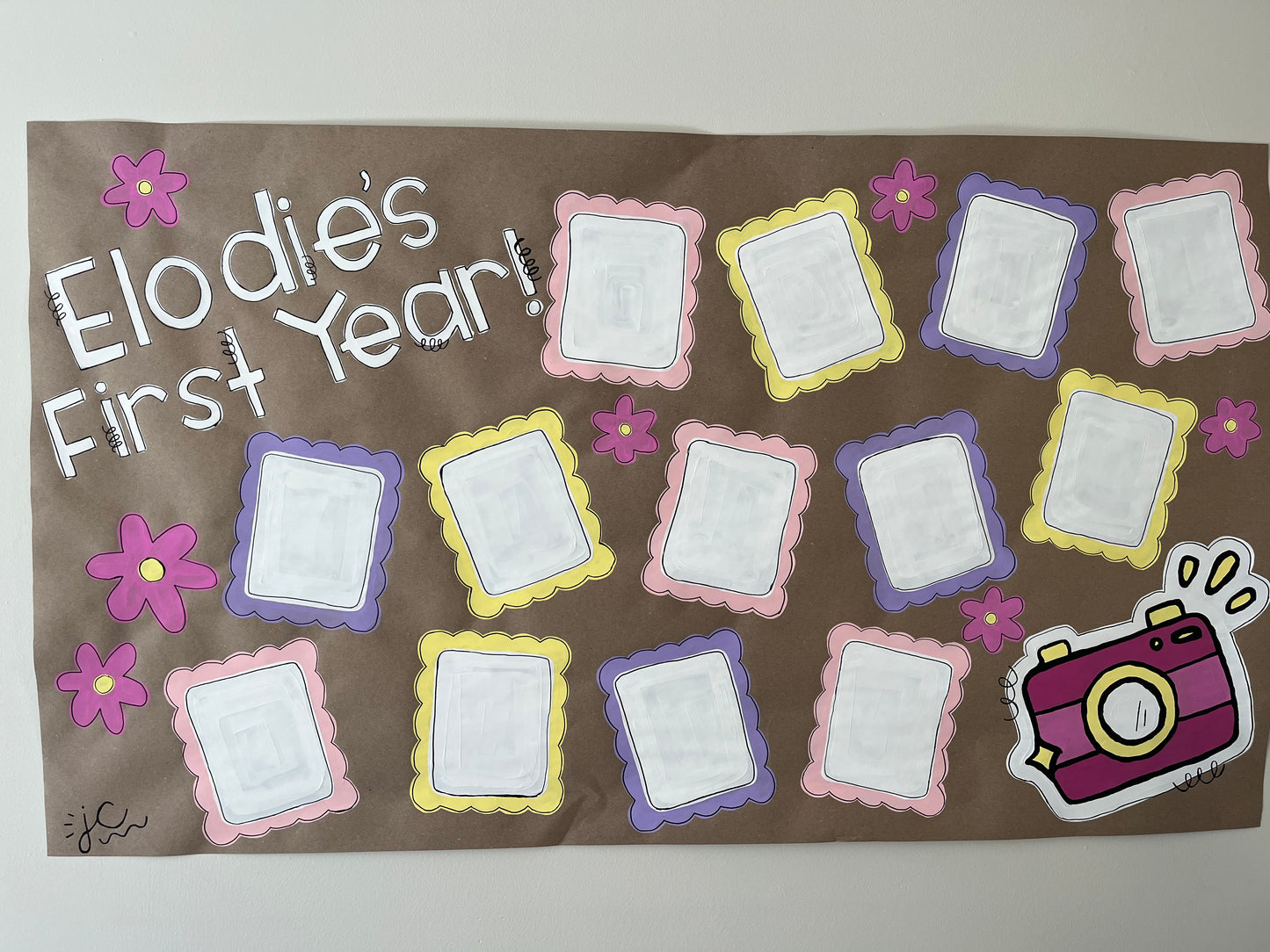 Custom 6ft Hand Painted Paper Banner