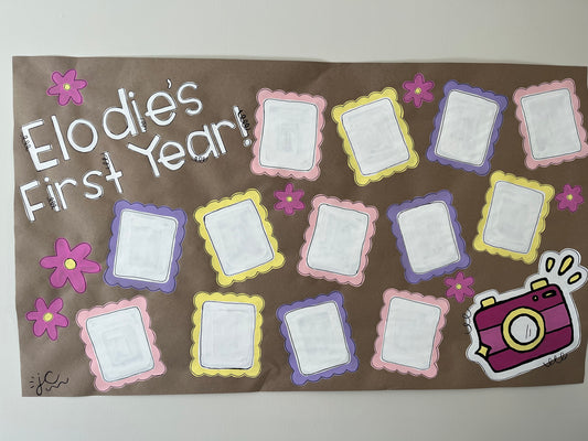 Custom 6ft Hand Painted Paper Banner