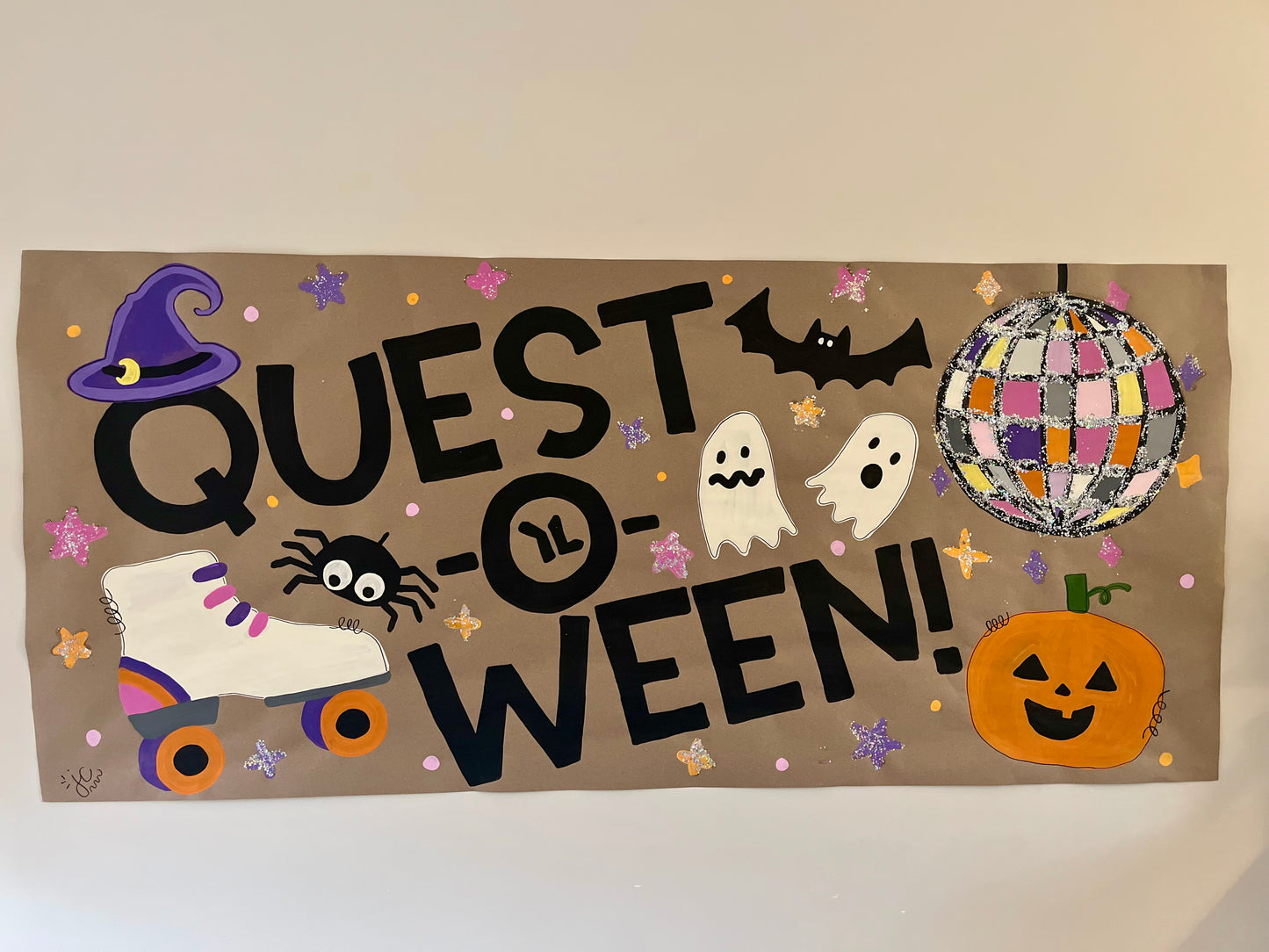 Custom 6ft Hand Painted Paper Banner